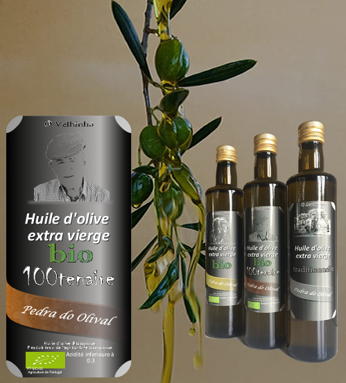 huile d'olive extra vierge biologique d'oliviers centenaires
